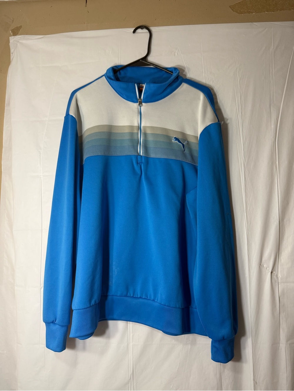 Puma Graphic 1/4 Zip Popover men’s Pullover size XL
